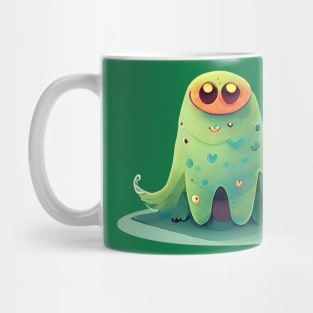 Green Jelly Monster Mug